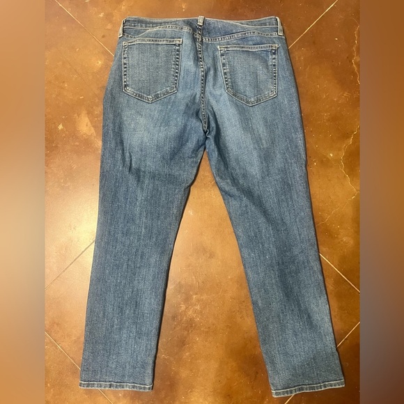 Just Black Medium Wash Mid Rise Distressed Ripped Jeans Size 29 - Picture 3 of 9